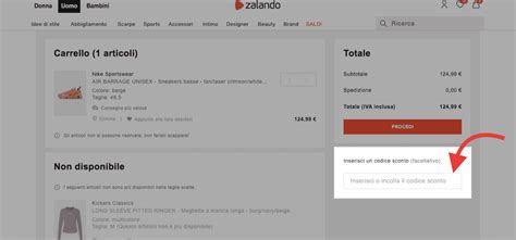 codice promozionale zalando gratis.